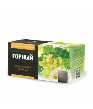 Травяной чай "Горный" (25 фильтр-пакет по 1,2 г)
