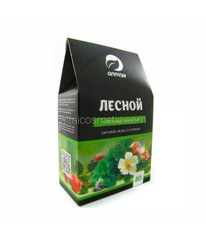 Травяной чай "Лесной" (80 г) (шиповник, дущица, ромашка, мелиса)