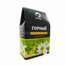Травяной чай "Горный" (80 г) (ромашка, мелиса, липа, земляника)
