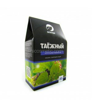 Травяной чай "Таёжный" (80 г) (бадан, смородина, малина)